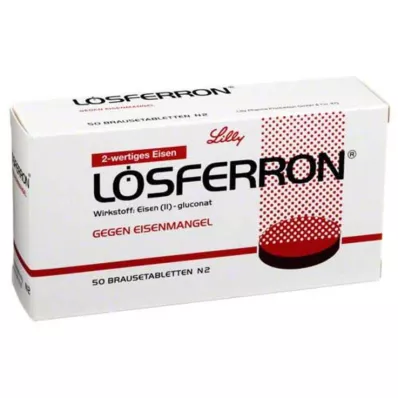 LÖSFERRON kihisevad tabletid, 50 tk