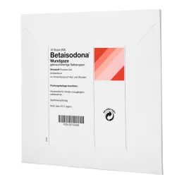 BETAISODONA Haavasidemed 10x10 cm, 10 tk