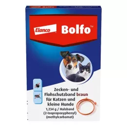 BOLFO Kirbukaitseriba pruun väikestele koertele/kassidele, 1 tk