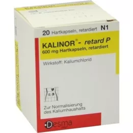 KALINOR retard P 600 mg kõvakapslid, 20 tk