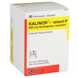 KALINOR retard P 600 mg kõvakapslid, 50 tk