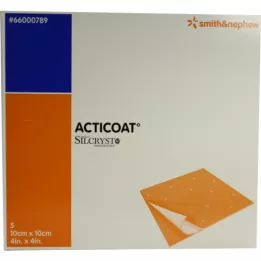 ACTICOAT 10x10 cm antimikroobne haavaside, 5 tk