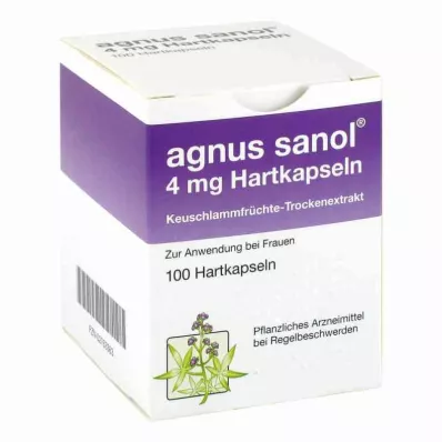 AGNUS SANOL kõvad kapslid, 100 tk AGNUS SANOL kõvad kapslid, 100 tk