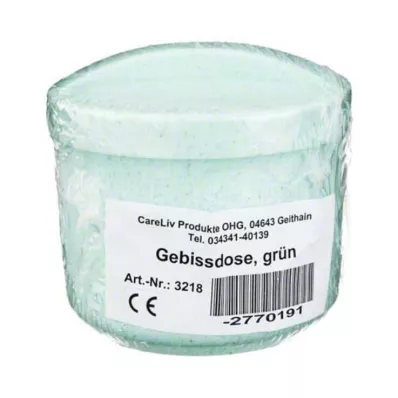 GEBISSDOSE koos sisendi ja kaanega roheline, 1 tk GEBISSDOSE koos sisendi ja kaanega roheline, 1 tk