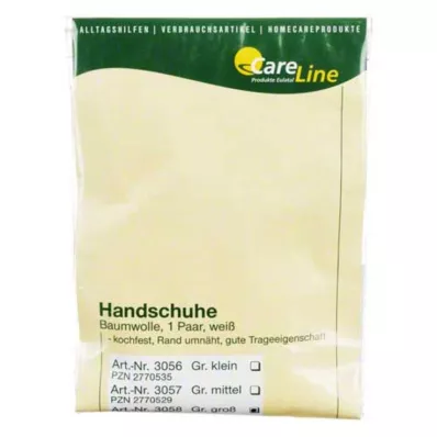 ZWIRNHANDSCHUHE Puuvillane suur, 2 tk
