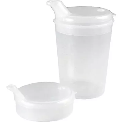 EINNEHMEBECHER ilma käepidemeta kaanega 4mm piimjas, 1 tk