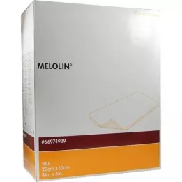 MELOLIN 10x20 cm haavasidemed steriilsed, 100 tk