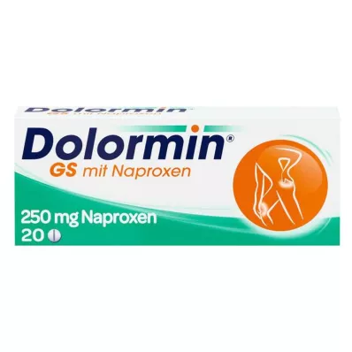 DOLORMIN GS koos Naprokseeni tablettidega, 20 tk DOLORMIN GS koos Naprokseeni tablettidega, 20 tk