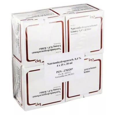 NATRIUMHYDROGENCARBONAT-Lahus 8,4% Köhler, 100X20 ml