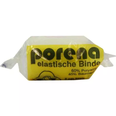 PORENA elastne 4 cm valge marlipael, 1 tk