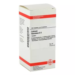 CALCIUM FLUORATUM D 3 tabletti, 200 tk