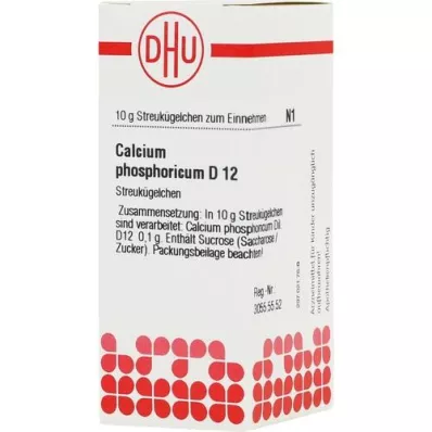 CALCIUM PHOSPHORICUM D 12 kapslit, 10 g