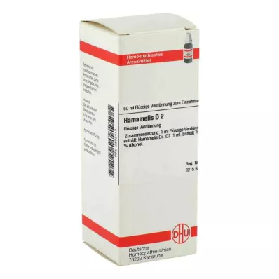 HAMAMELIS D 2 Lahjendus, 50 ml
