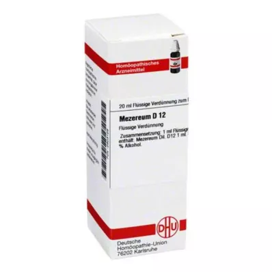 MEZEREUM D 12 Lahjendus, 20 ml