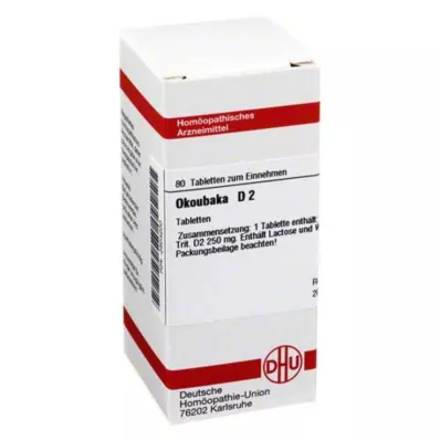 OKOUBAKA D 2 tabletti, 80 tk