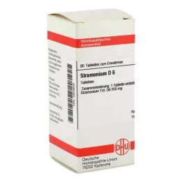 STRAMONIUM D 6 tabletti, 80 tk