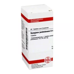 SYZYGIUM JAMBOLANUM D 4 tabletti, 80 tk