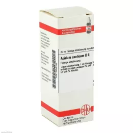 ACIDUM OXALICUM D 6 Lahjendus, 20 ml