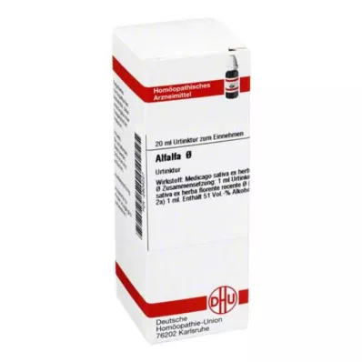 ALFALFA emaltinktuur, 20 ml ALFALFA emaltinktuur, 20 ml