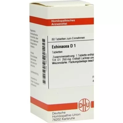 ECHINACEA HAB D 1 tablett, 80 tk