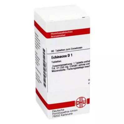 ECHINACEA HAB D 1 tablett, 80 tk