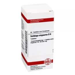 SOLIDAGO VIRGAUREA D 6 tabletti, 80 tk