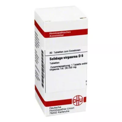 SOLIDAGO VIRGAUREA D 6 tabletti, 80 tk