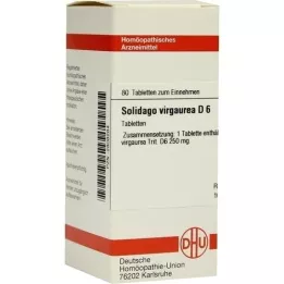 SOLIDAGO VIRGAUREA D 6 tabletti, 80 tk