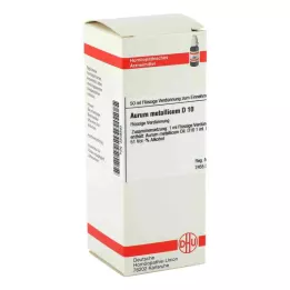 AURUM METALLICUM D 10 lahjendus, 50 ml