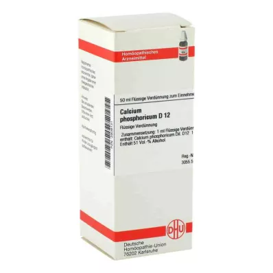 CALCIUM PHOSPHORICUM D 12 Lahjendus, 50 ml