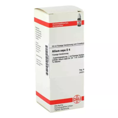 ALLIUM CEPA D 4 lahjendus, 50 ml