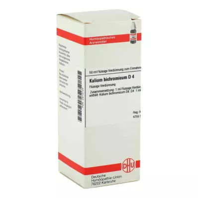 KALIUM BICHROMICUM D 4 lahjendus, 50 ml