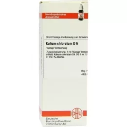 KALIUM CHLORATUM D 6 Lahjendus, 50 ml