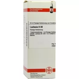 LACHESIS D 30 Lahjendus, 50 ml