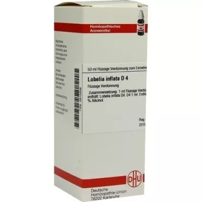 LOBELIA INFLATA D 4 lahjendus, 50 ml