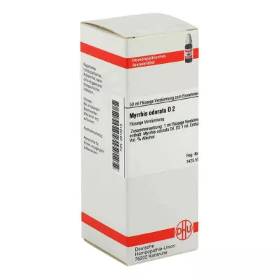 MYRRHIS odorata D 2 Lahjendus, 50 ml MYRRHIS odorata D 2 Lahjendus, 50 ml