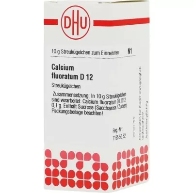 CALCIUM FLUORATUM D 12 kapslit, 10 g