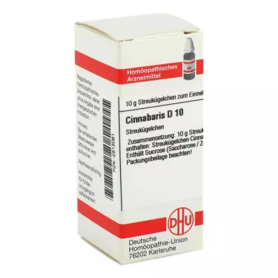 CINNABARIS D 10 kapslit, 10 g