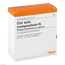 COR SUIS Compositum N ampullid, 10 tk