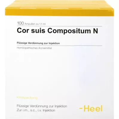 COR SUIS Compositum N ampullid, 100 tk