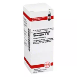 CALCIUM CARBONICUM Hahnemanni D 12 lahjendus, 20 ml
