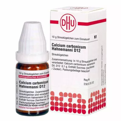 CALCIUM CARBONICUM Hahnemanni D 12 kapslit, 10 g