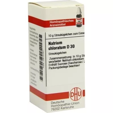 NATRIUM CHLORATUM D 30 kapslit, 10 g