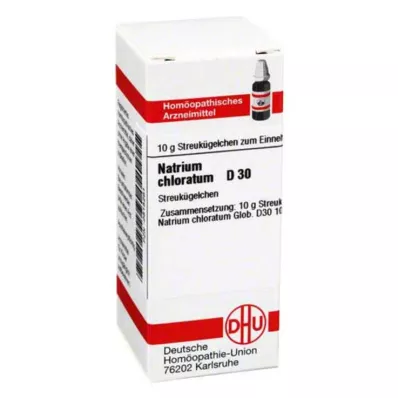 NATRIUM CHLORATUM D 30 kapslit, 10 g