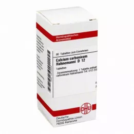 CALCIUM CARBONICUM Hahnemanni D 12 tabletti, 80 tk