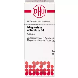 MAGNESIUM CHLORATUM D 4 tabletti, 80 tk