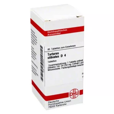 TARTARUS STIBIATUS D 4 tabletti, 80 tk