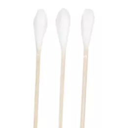 WATTESTÄBCHEN puuvillase peaga 15 cm keskmise pikkusega, 100 tk