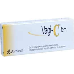 VAGI C Fem vaginaaltabletid, 12 tk