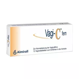 VAGI C Fem vaginaaltabletid, 12 tk